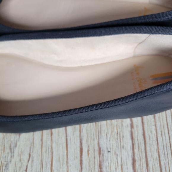 Sam Edelman Black Leather Ballet Flats Felicia Luxe Sz 8.5 - Picture 13 of 13
